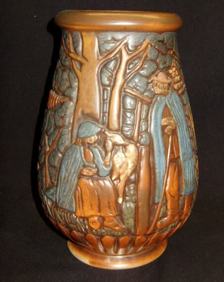 vase en grès de Mougin