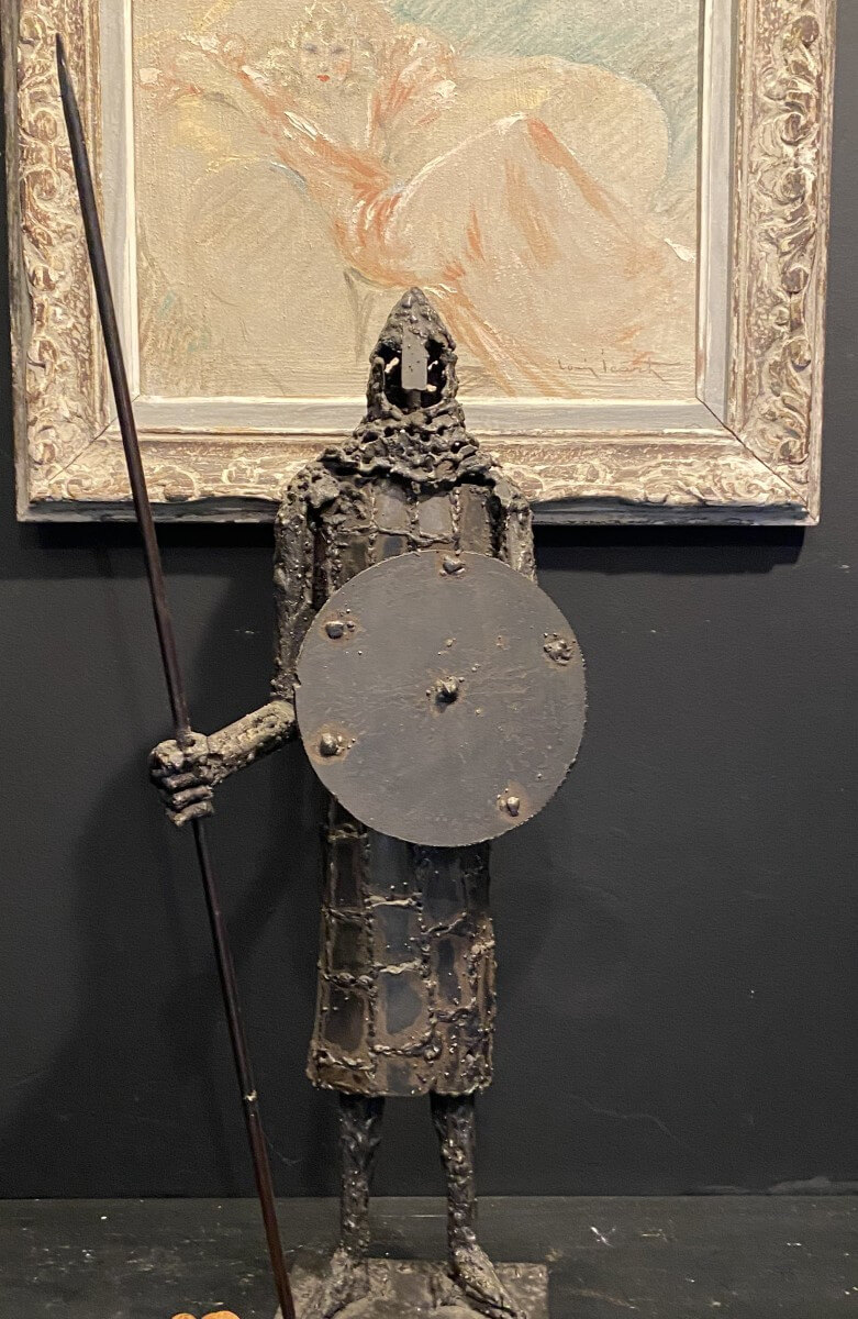 sculpture, signée Pierre Clavaret