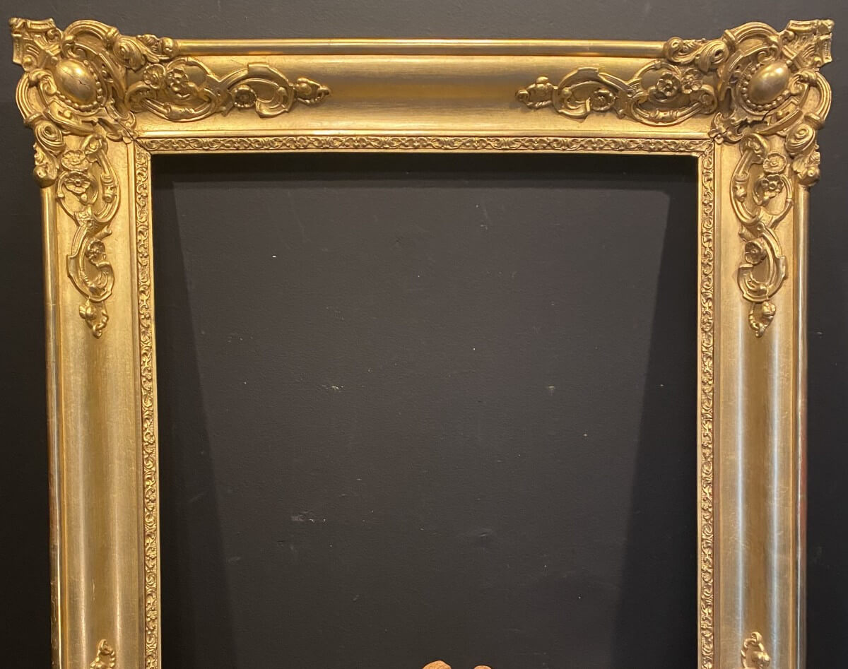 cadre doré, XIX° siècle