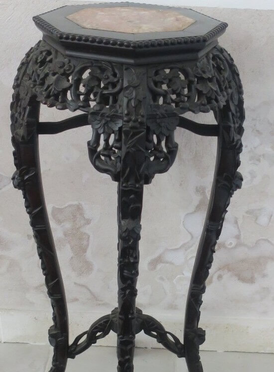 Selette Indochinoise En Bois De Fer