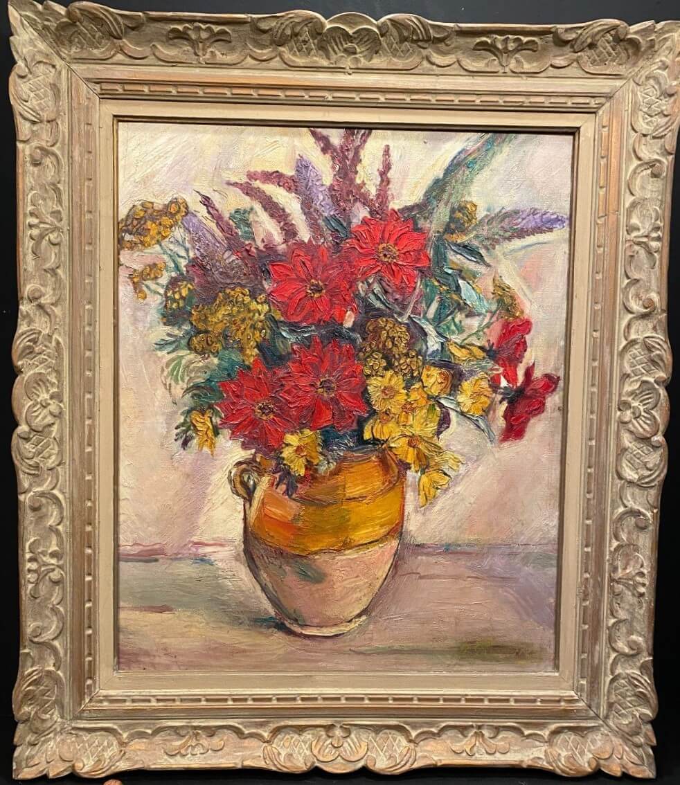 tableau, peinture signée