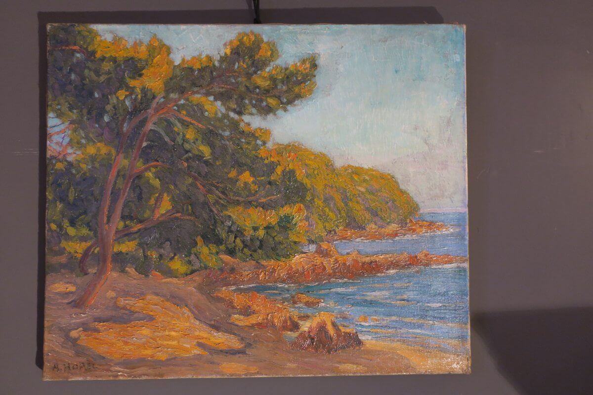 peinture signée Horel : Carqueranne