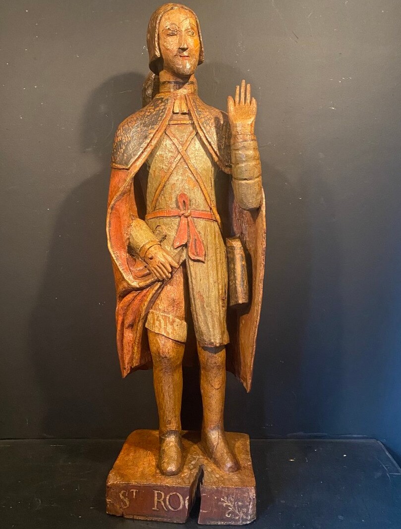 statue de saint Roc
