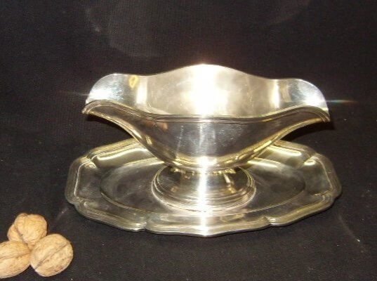 Saucière En Argent Massif