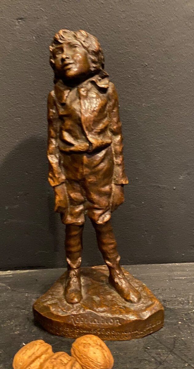 Bronze De Georges Dubois, La Récitation