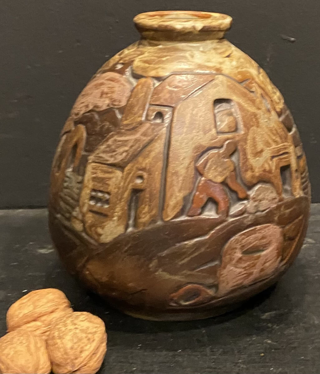 Vase En Grès, Mougin