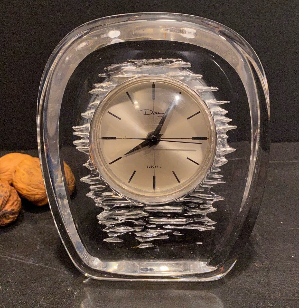 Pendulette En Cristal Daum