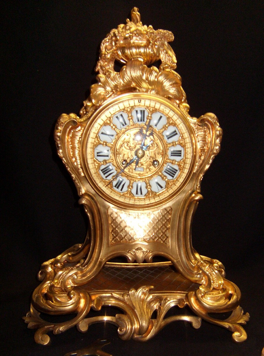 pendule de Daubrée, en bronze doré