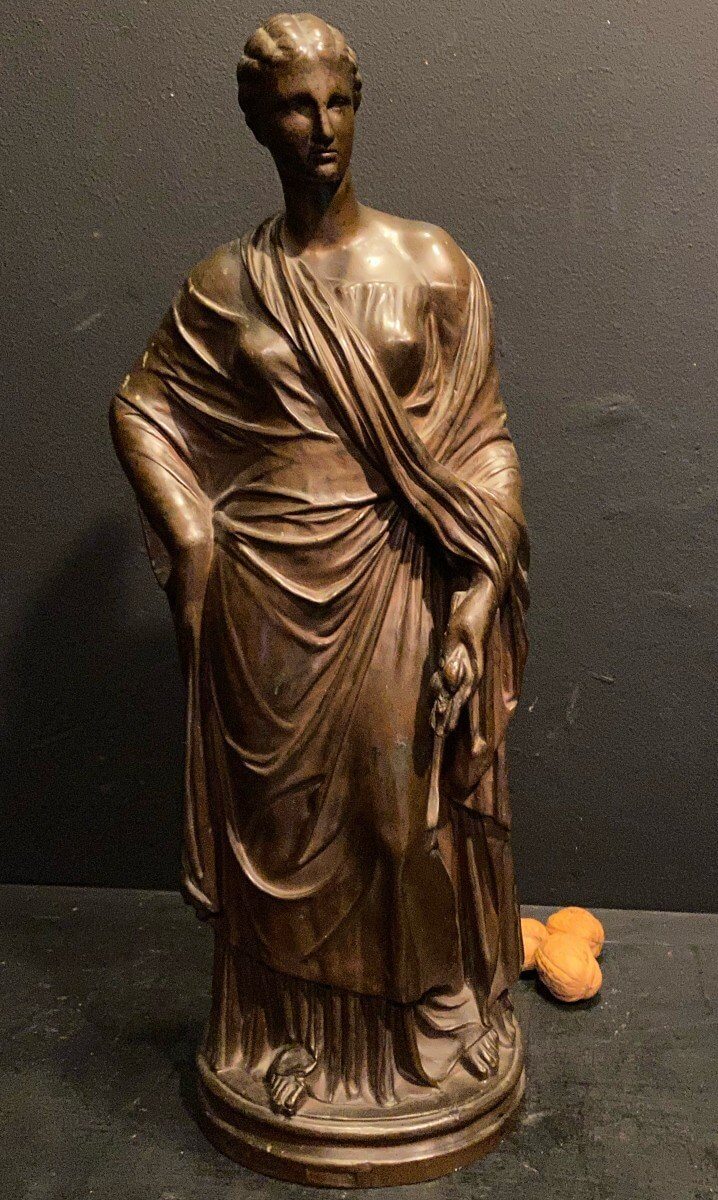 Statue En Bronze, A Colas Et Barbedienne