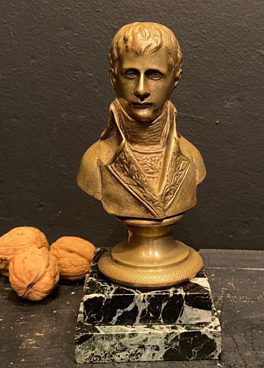 Buste En Bronze d'Un Général d'Empire