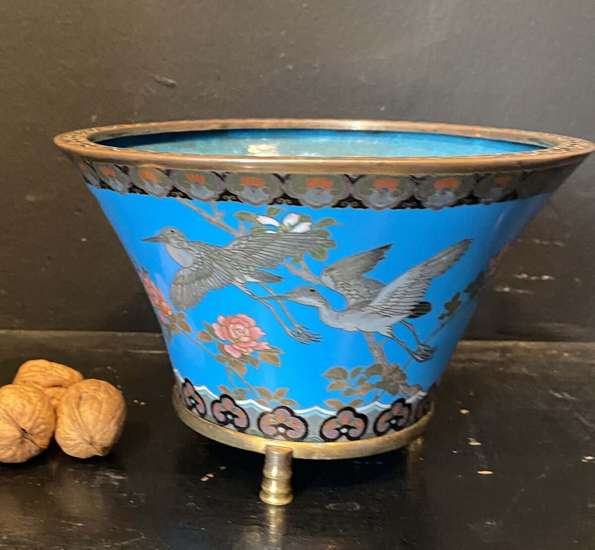 coupe en email cloisonné