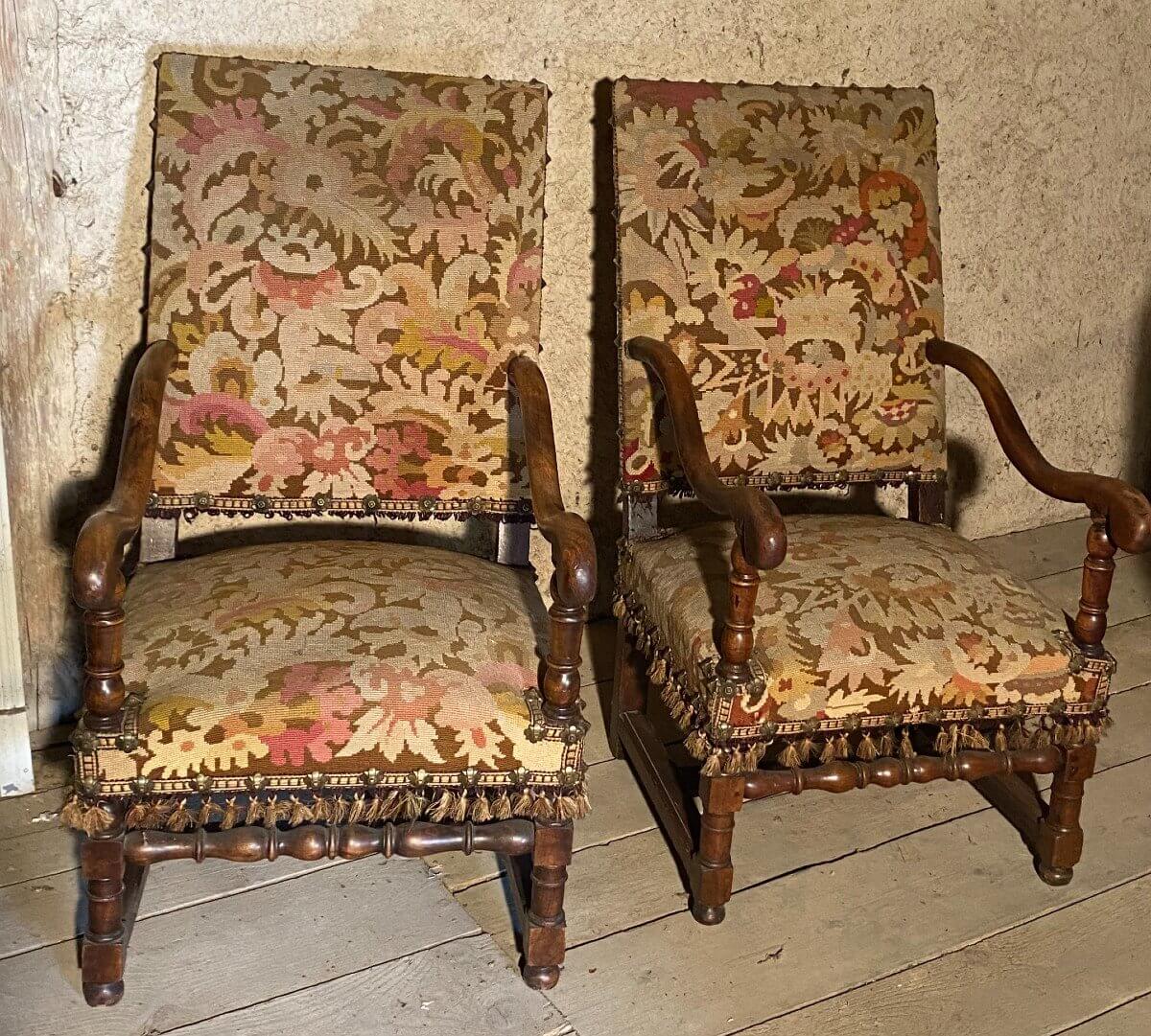 Paire De Fauteuils XVIII°