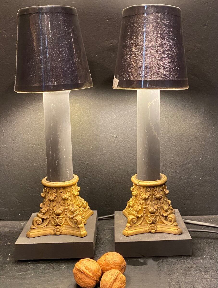 Paire De Lampes