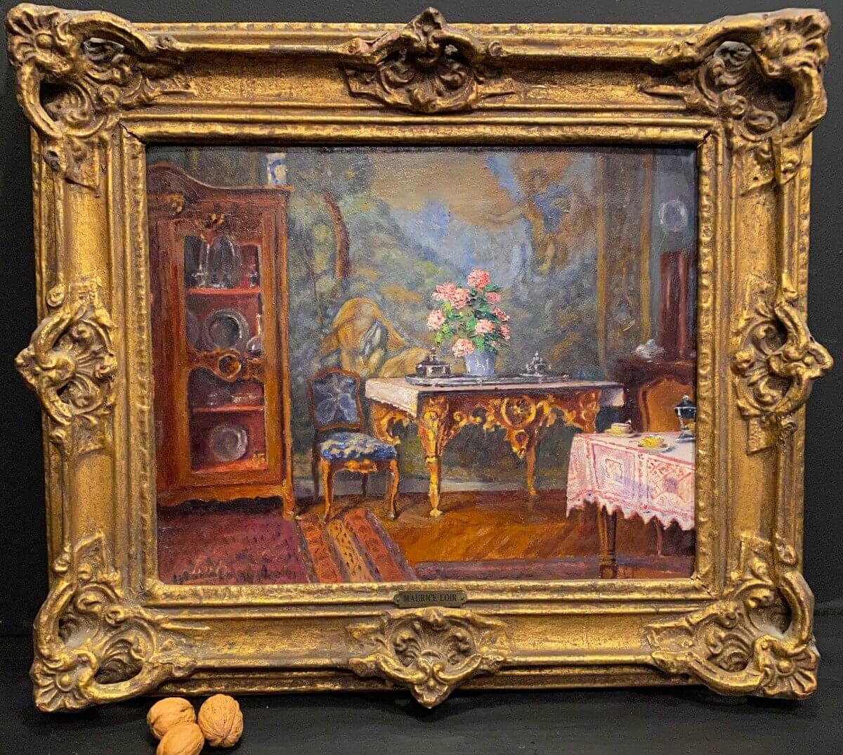 Tableau, Peinture Signée Maurice Loir