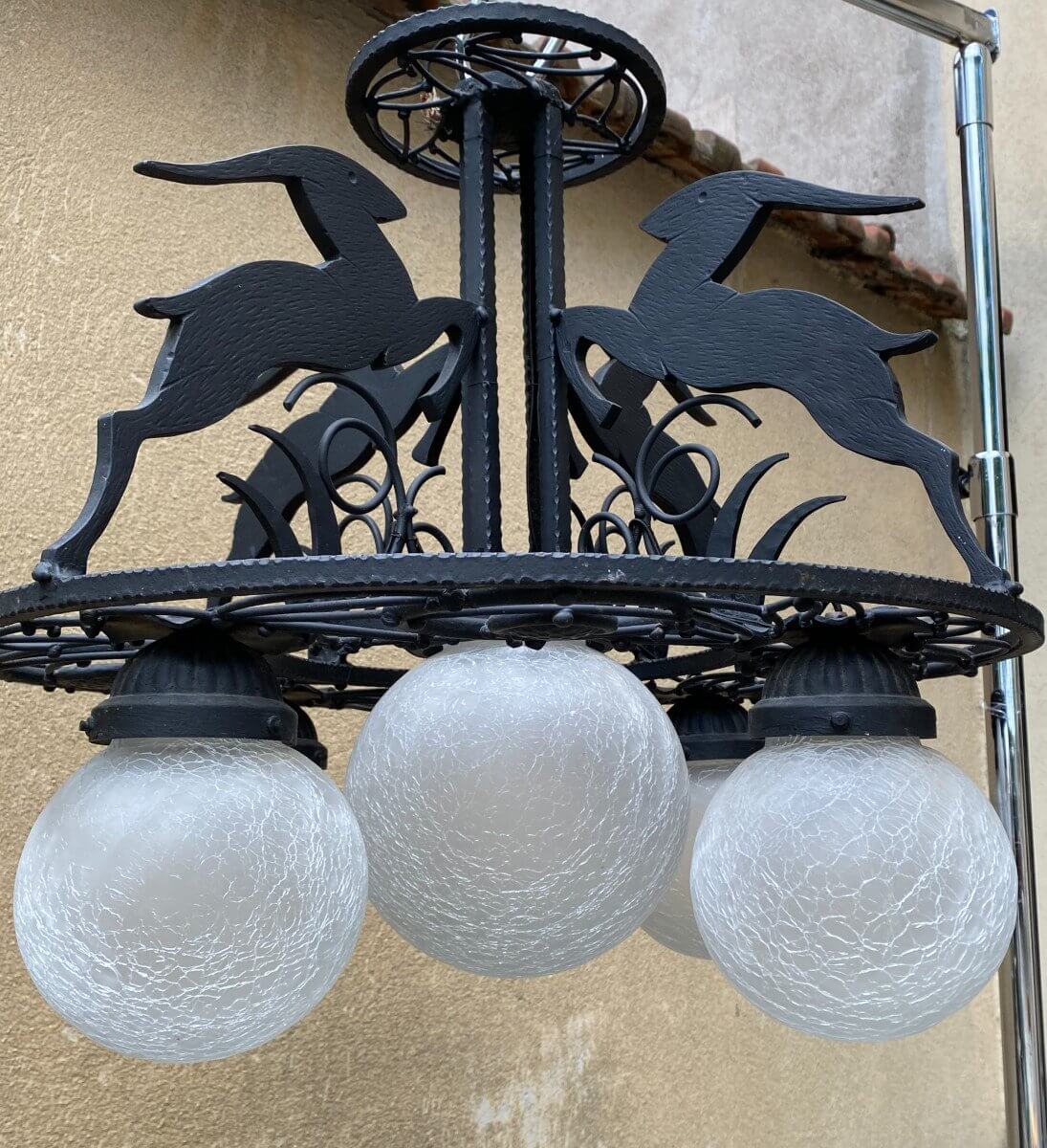 Lustre Art Déco