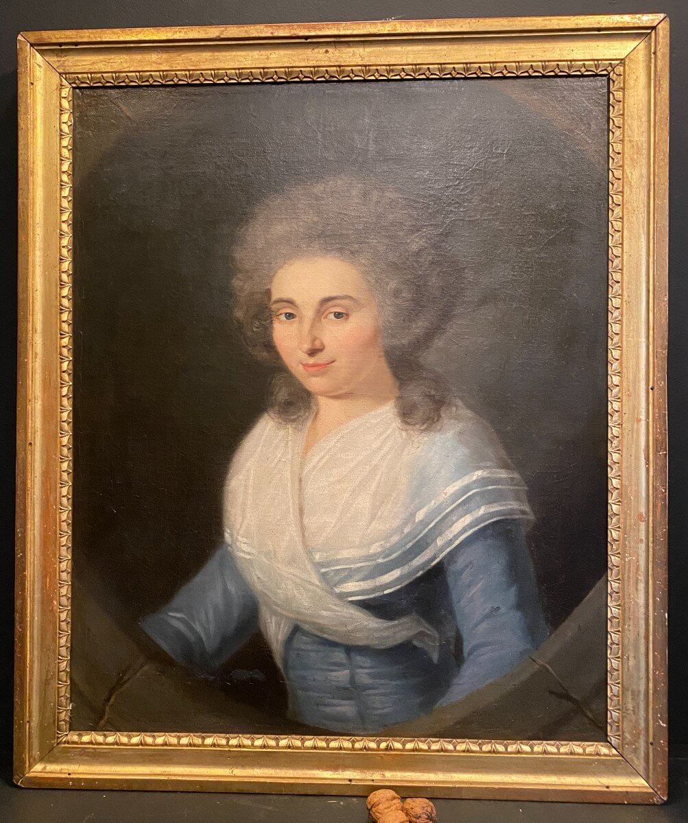 Portrait De Jeune Femme XVIII°