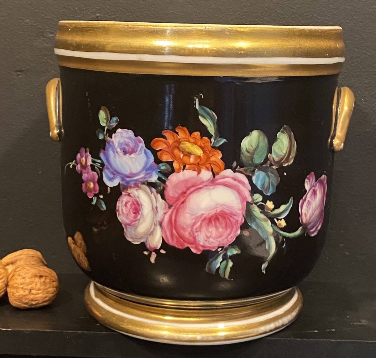 cache pot enporcelaine, Napoléon III