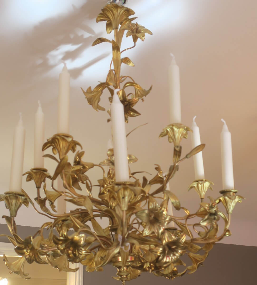 Lustre Aux Fleurs De Lys