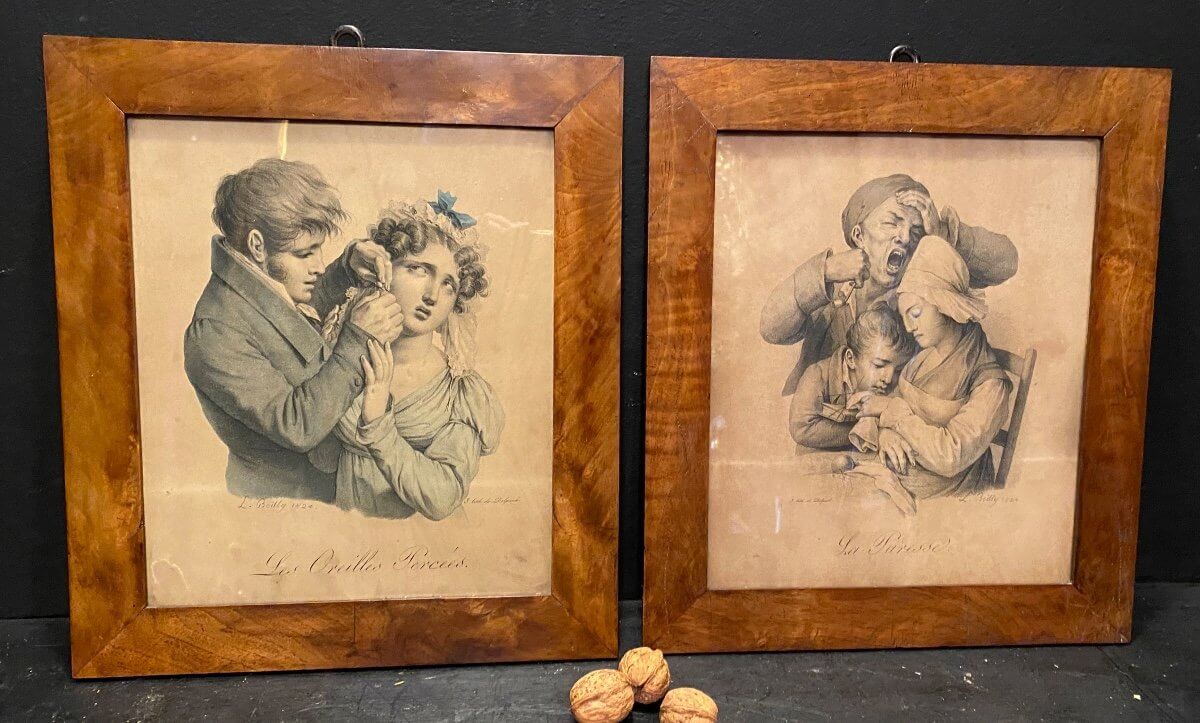 Deux Gravures De L Boilly