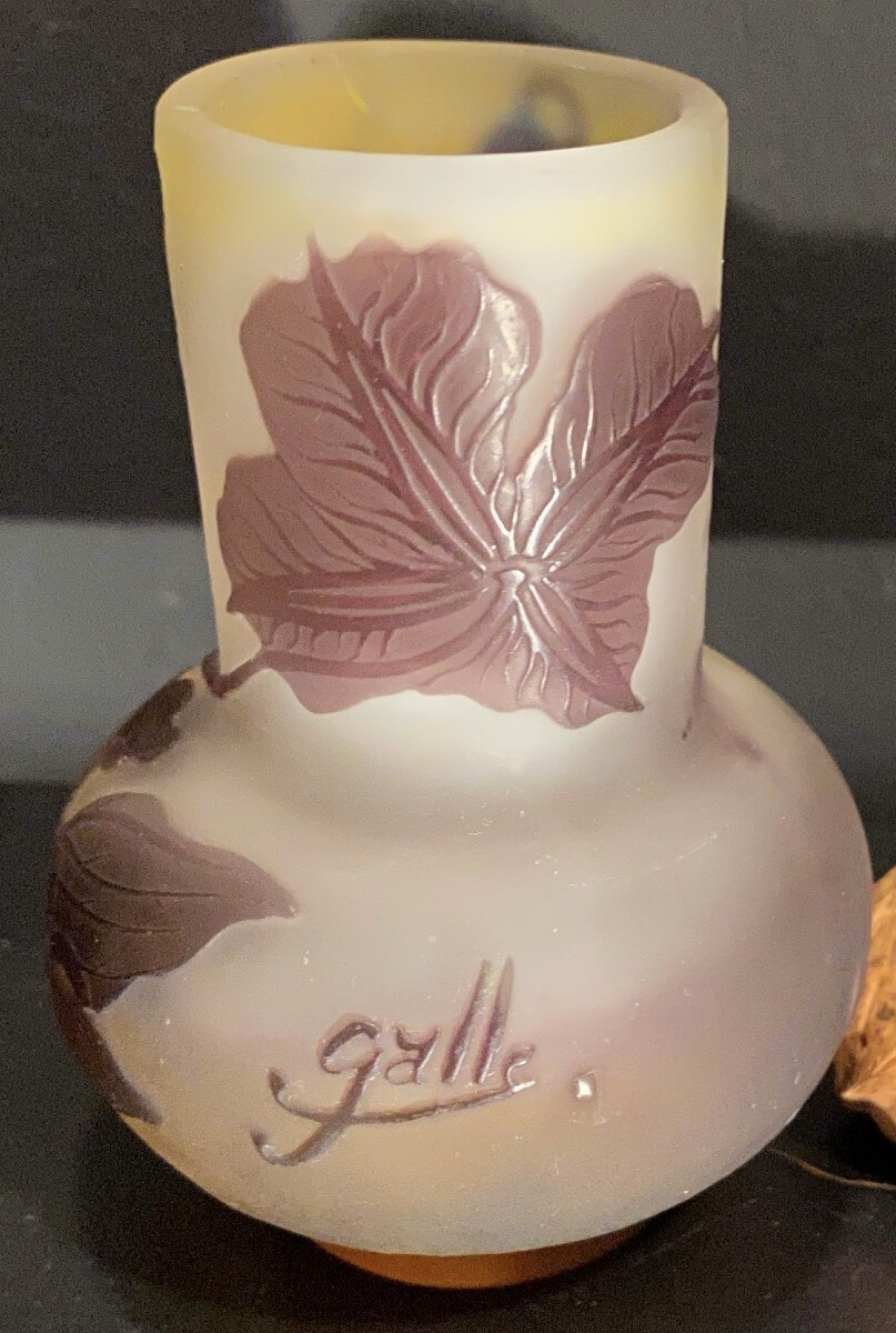 Petit vase Art Nouveau, Ecole de Nancy