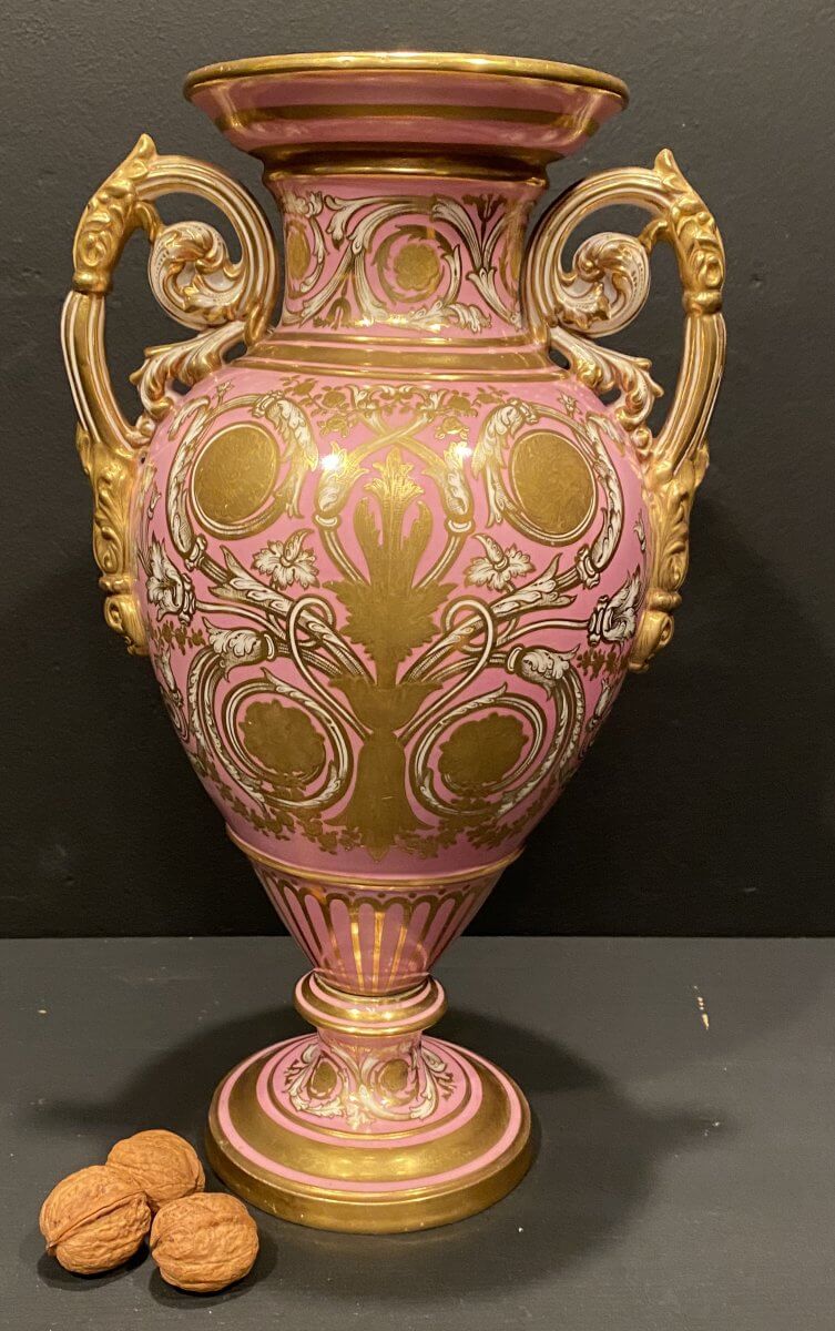 Vase à Anses En Porcelaine de Copeland