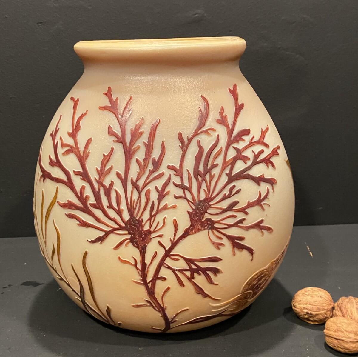 Imposant Vase De Legras