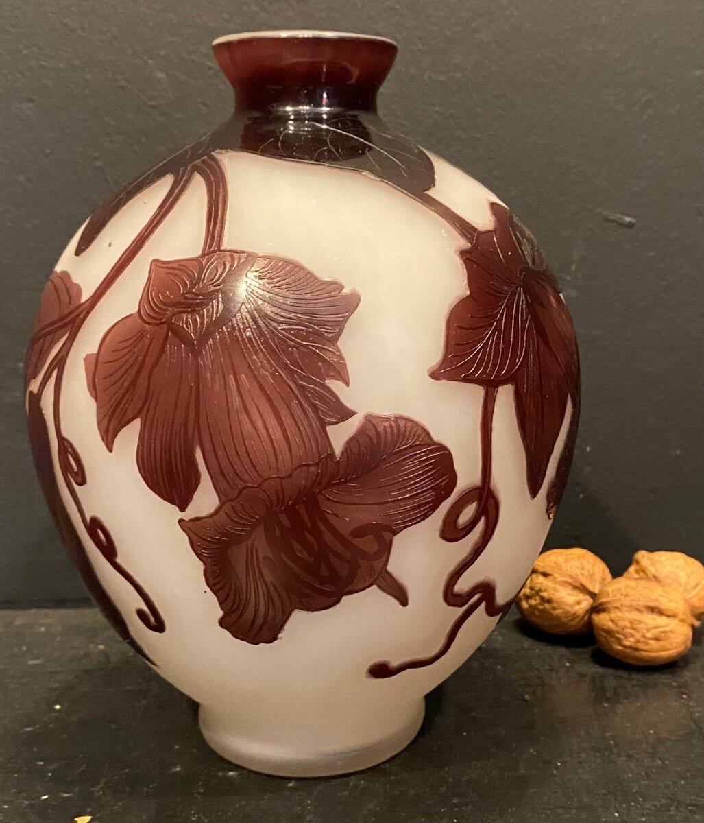 Vase Art Nouveau Signé Delatte