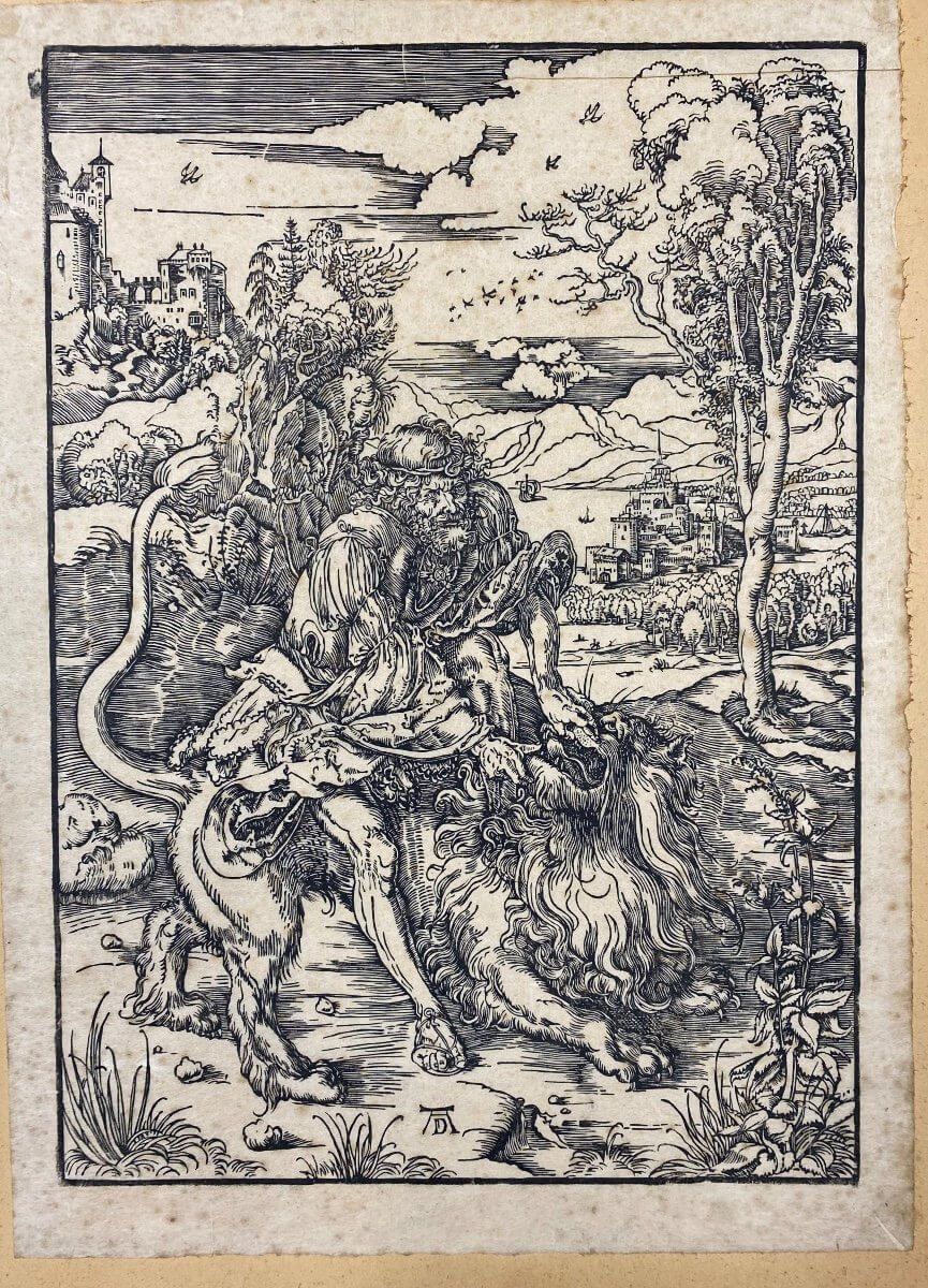 Gravure, La Tentation De Saint Antoine, Dürer