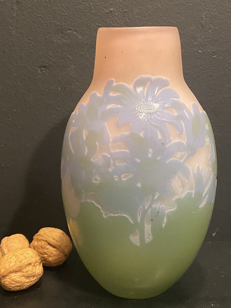 Vase école De Nancy Signé Gallé