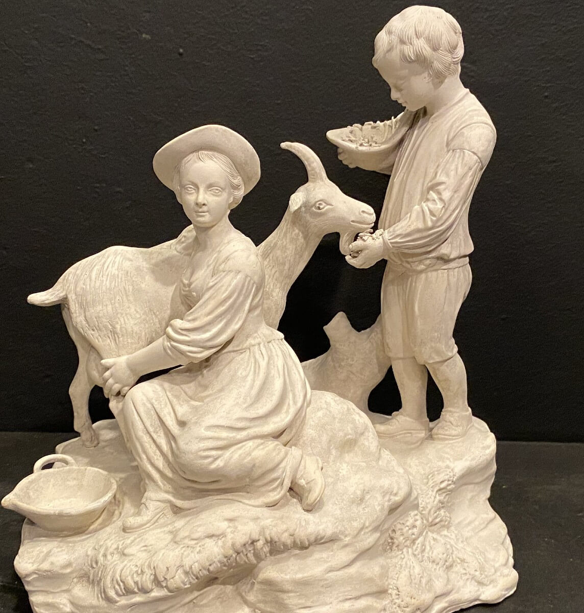 Biscuit en faïence de Lorraine