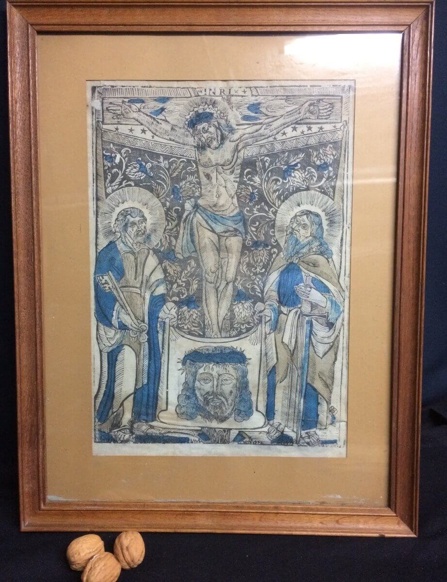 Gravure Colorée Du XVIII° Siècle