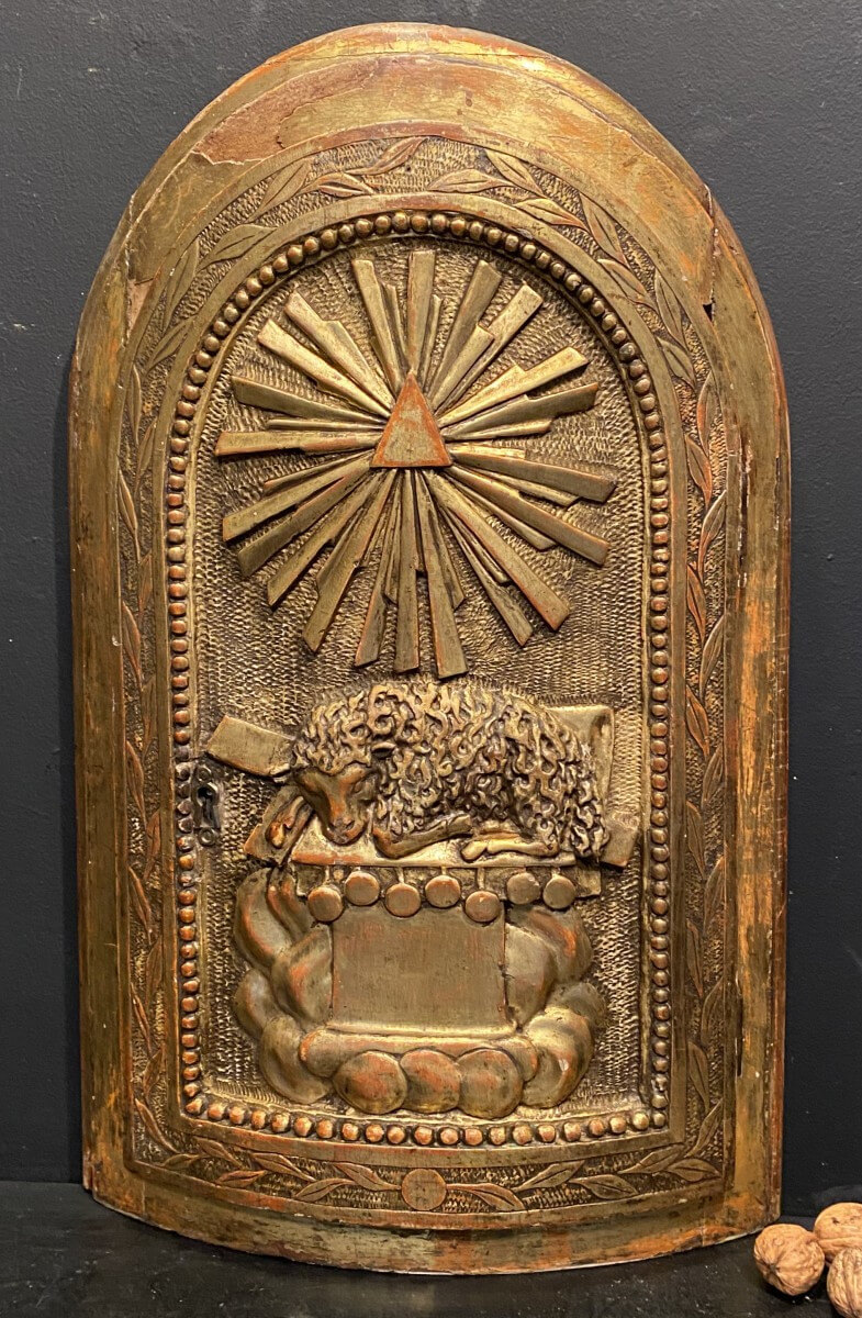 Façade De Tabernacle En Bois Doré