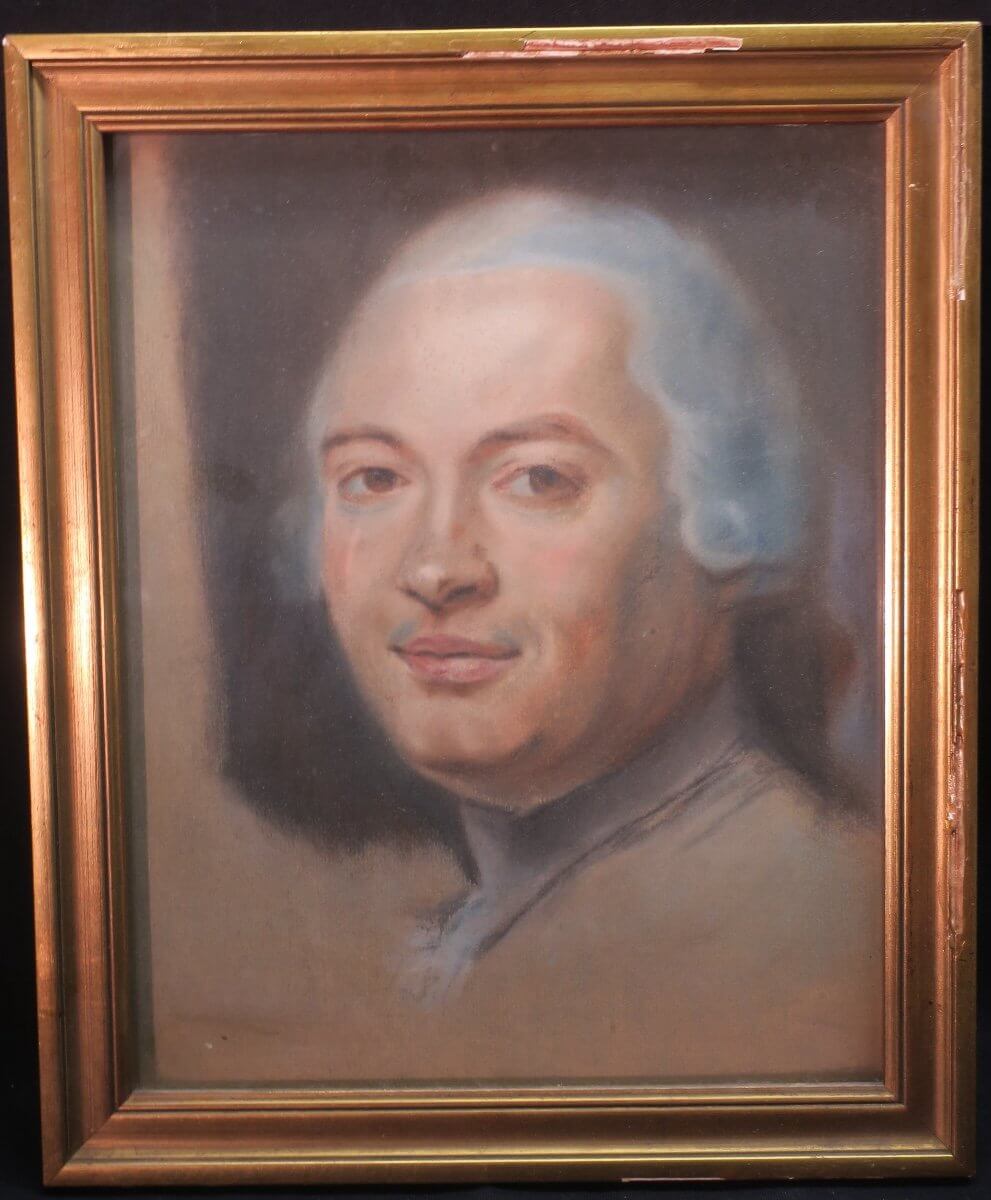 Pastel représentantJacques Laure le Tonnelier de  Breteuil