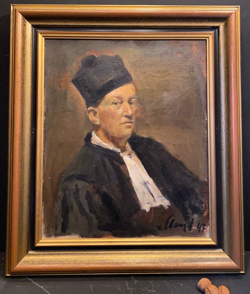 Tableau, Peinture Signée Van Elsen et Datée