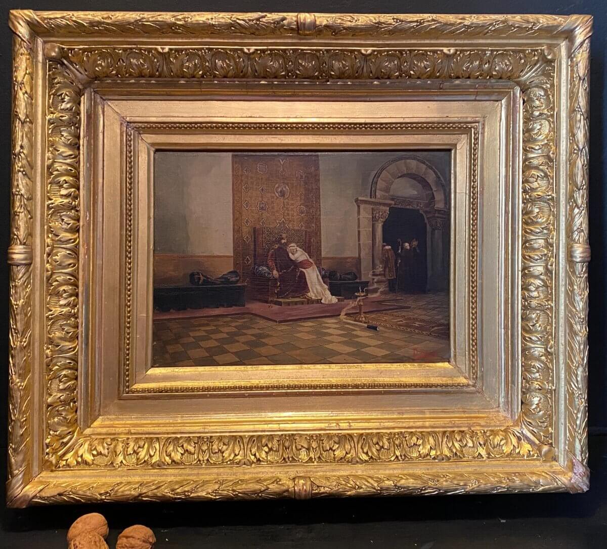 Tableau, Peinture Représentant Robert Le Pieux