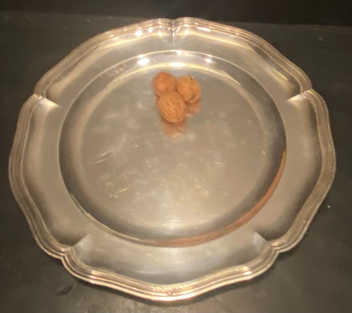 Plat Rond En Argent