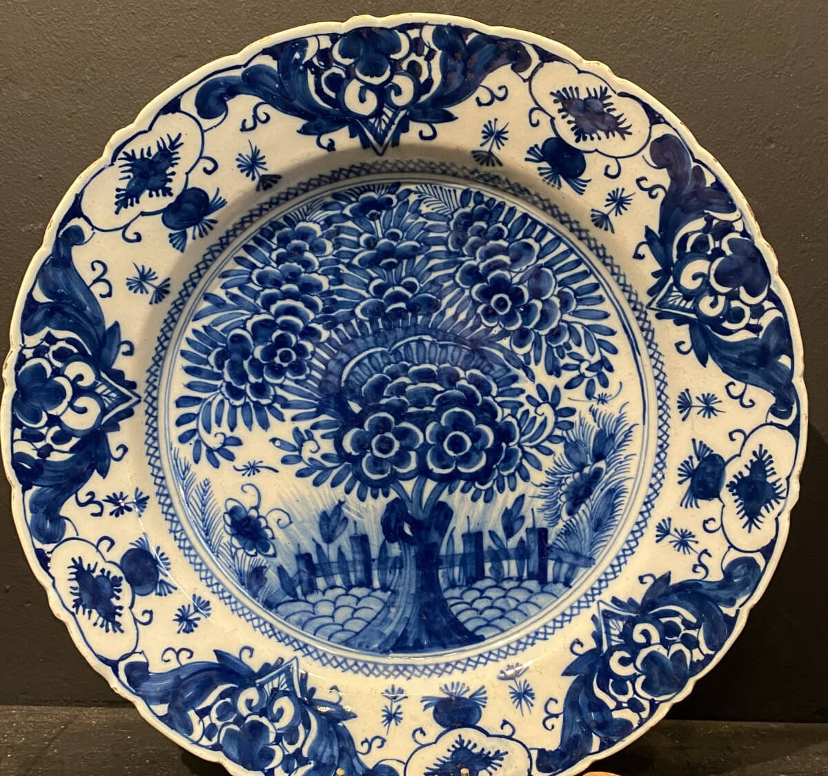 Plat de Delft XVIII° siècle