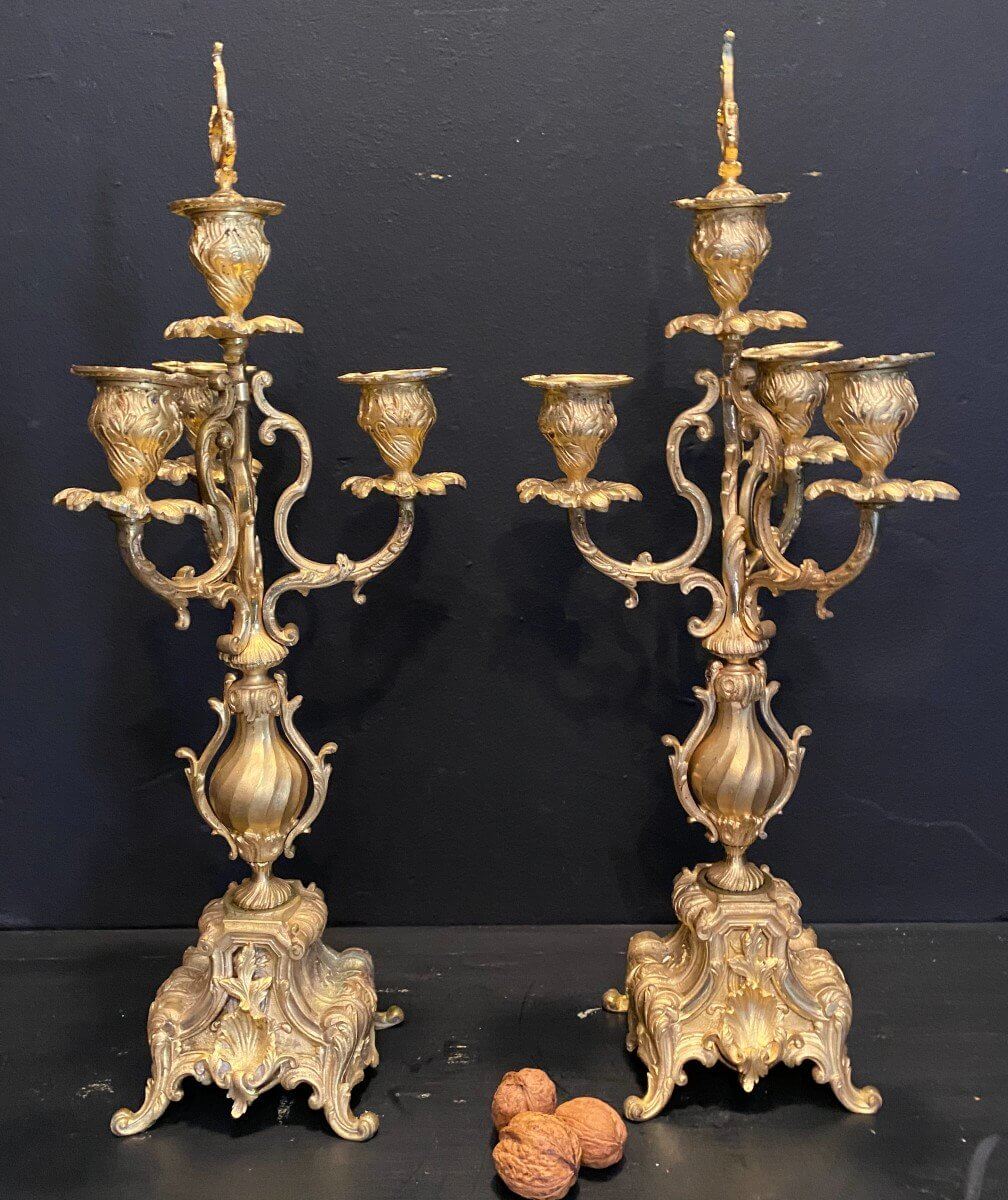 Paire De Candélabres