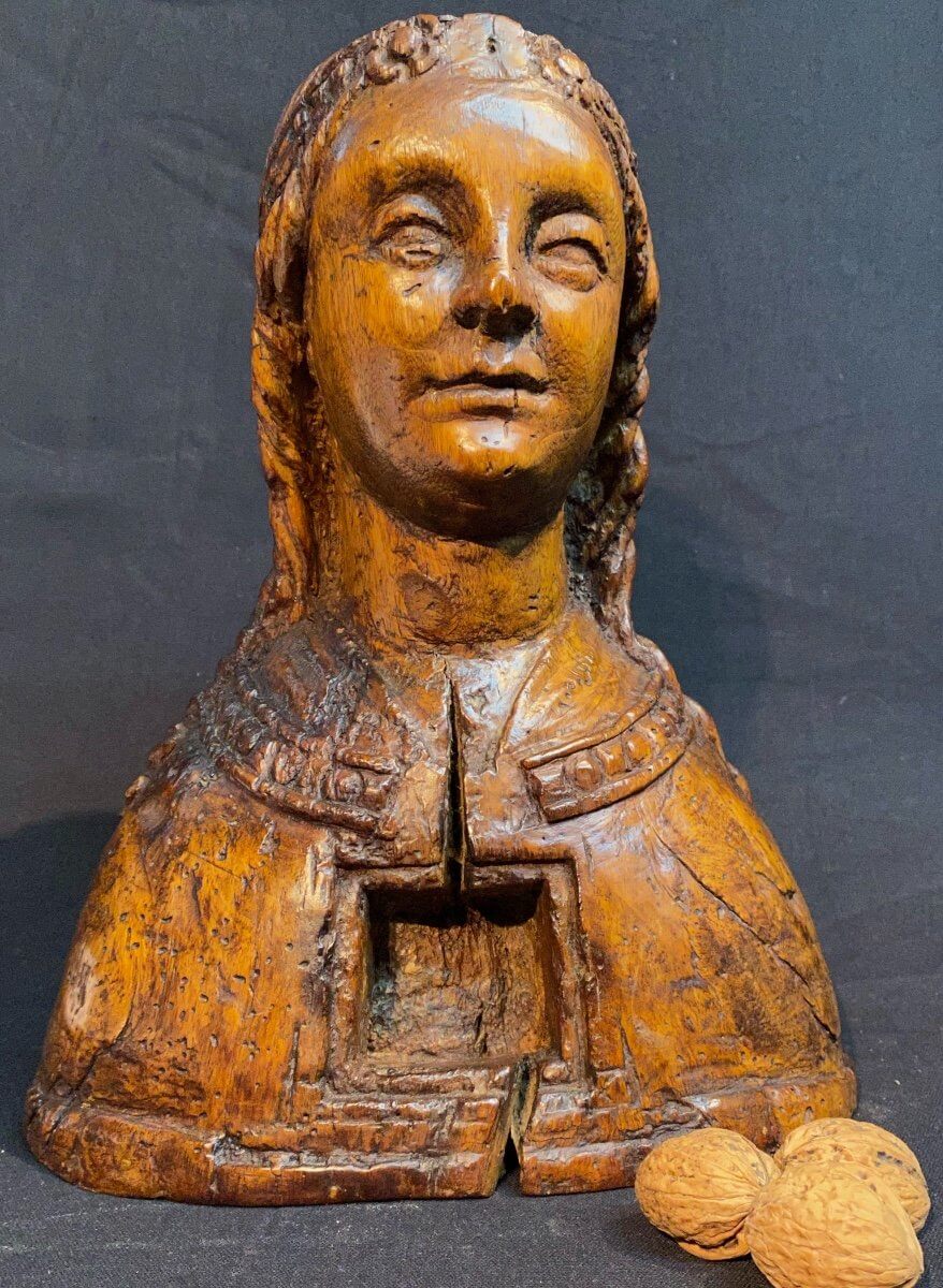 Statue, Sainte Madeleine En Buste