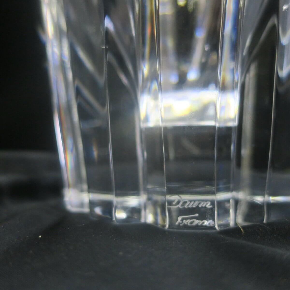 Vase En Cristal De Daum