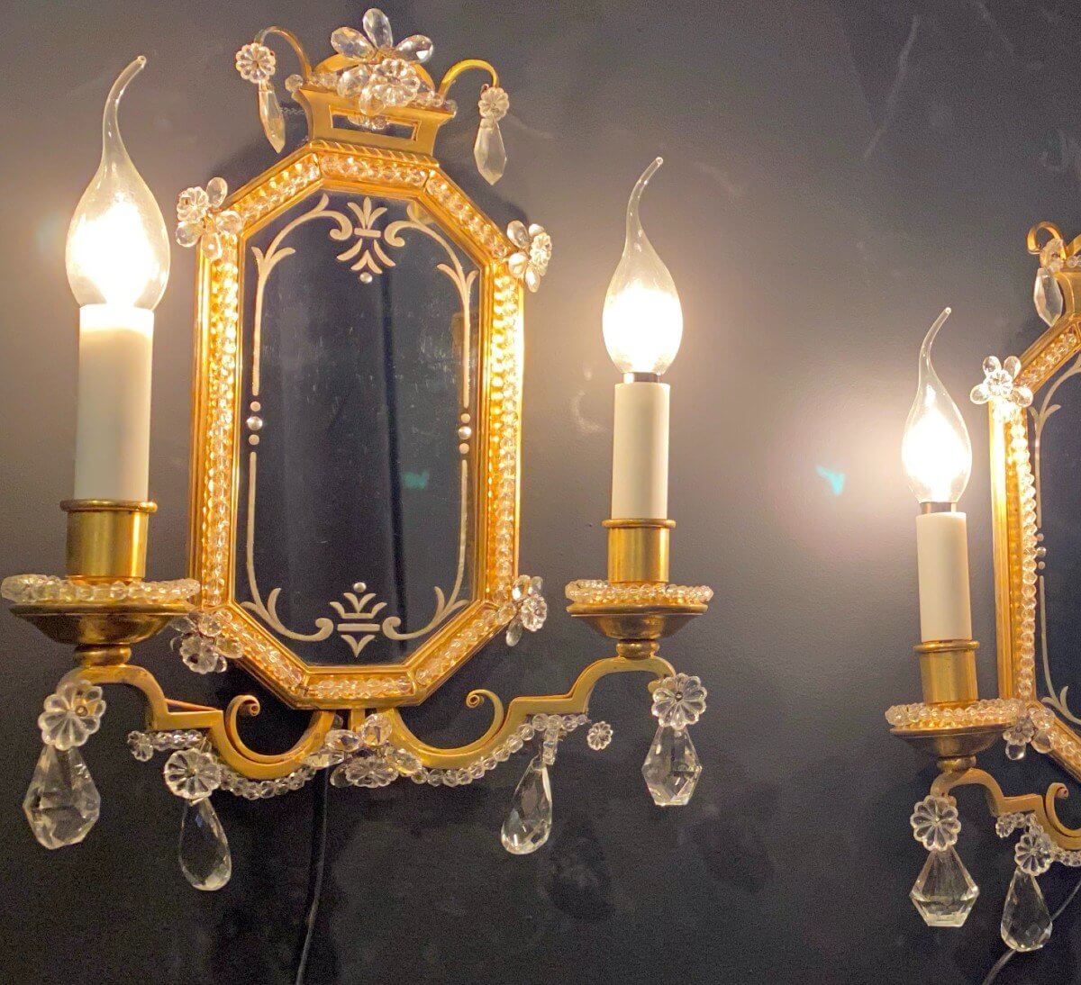 Paire d'Appliques