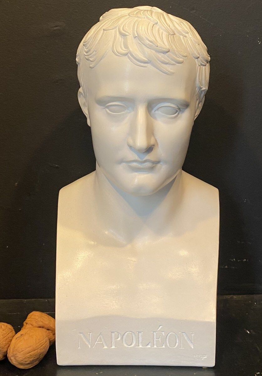 buste de Napoléon, plâtre édité par le Louvre