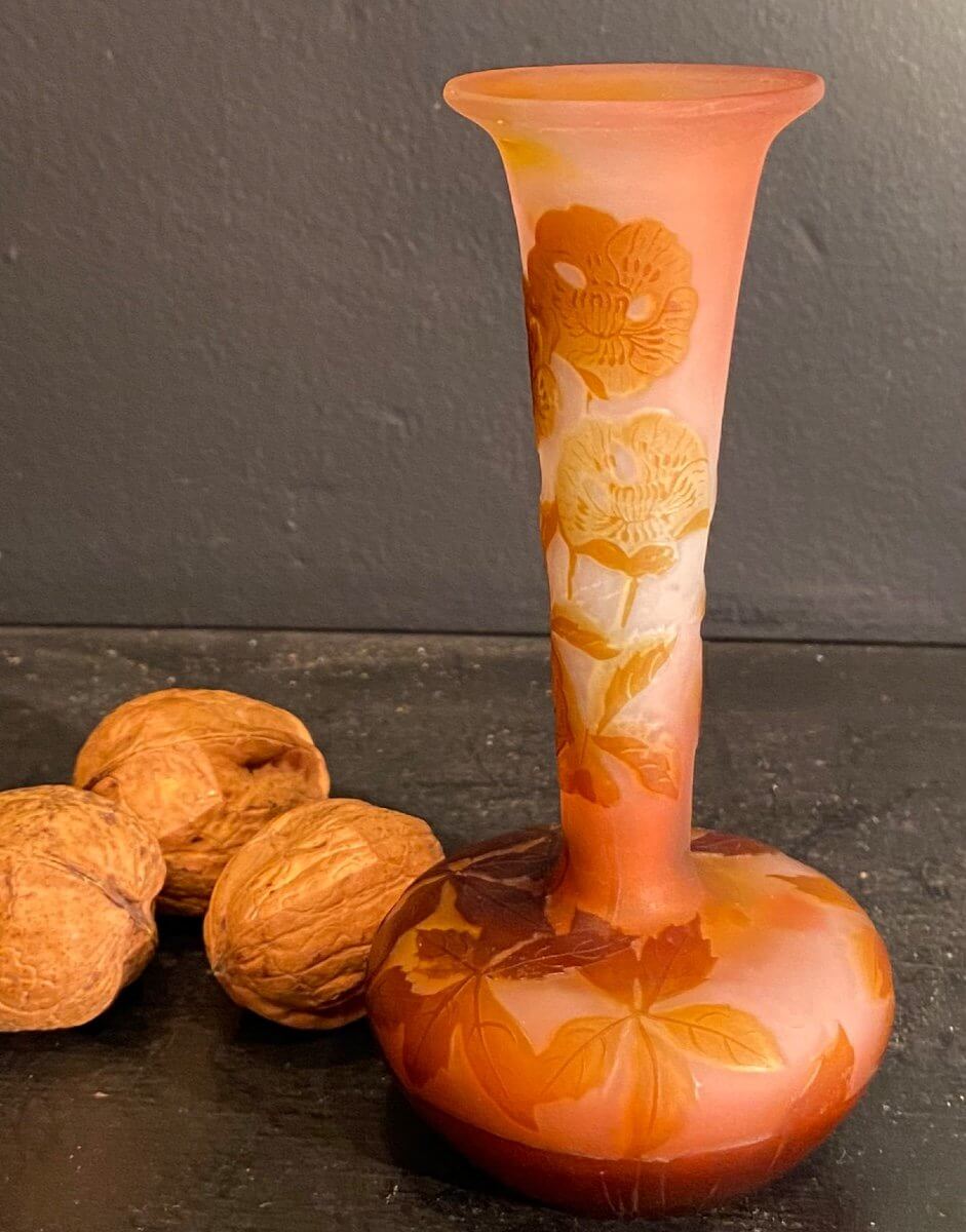 Vase De Gallé Art Nouveau